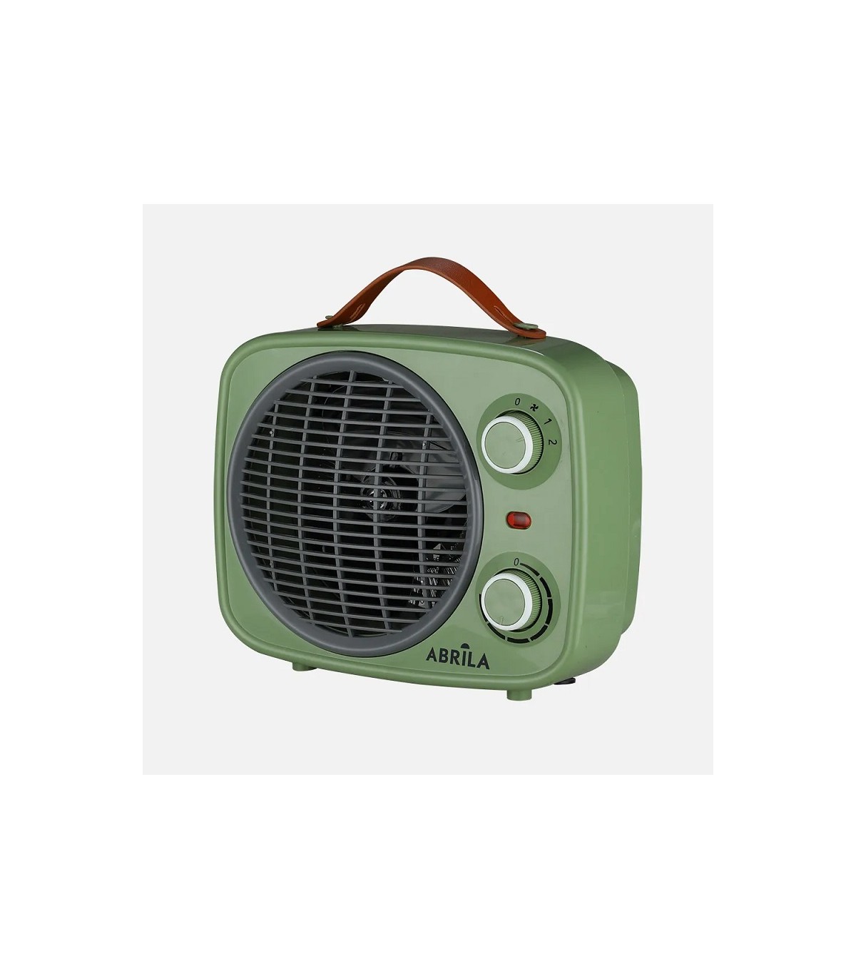 Calefactor de Suelo Vertical HOGERA 2000W Verde/Gris