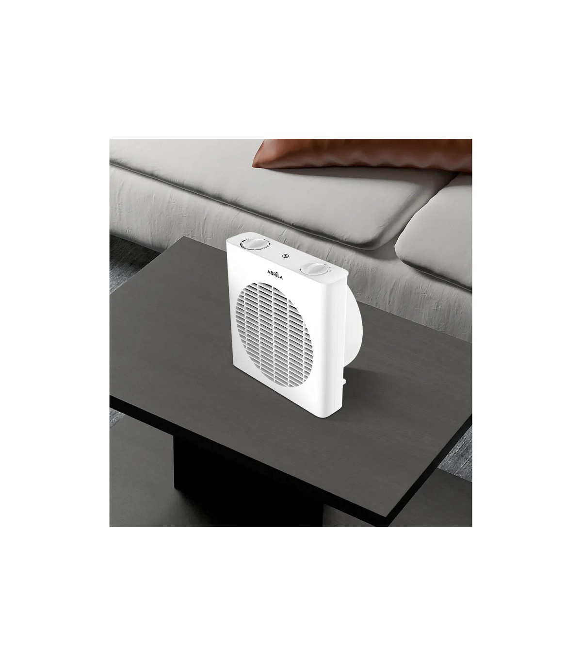 Calefactor de Suelo Vertical MALTA 2000W Blanco