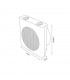 Calefactor de Suelo Vertical MALTA 2000W Blanco