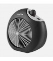 Calefactor de Suelo Vertical SAVONA 2000W Negro/Gris