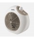Calefactor de Suelo Vertical SAVONA 2000W Blanco/Beis