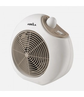 Calefactor de Suelo Vertical SAVONA 2000W Blanco/Beis