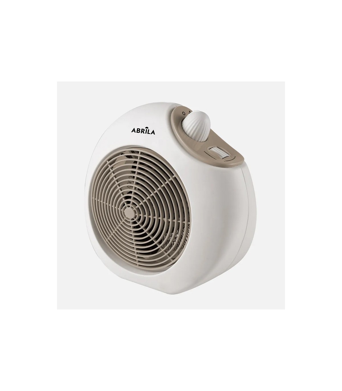 Calefactor de Suelo Vertical SAVONA 2000W Blanco/Beis