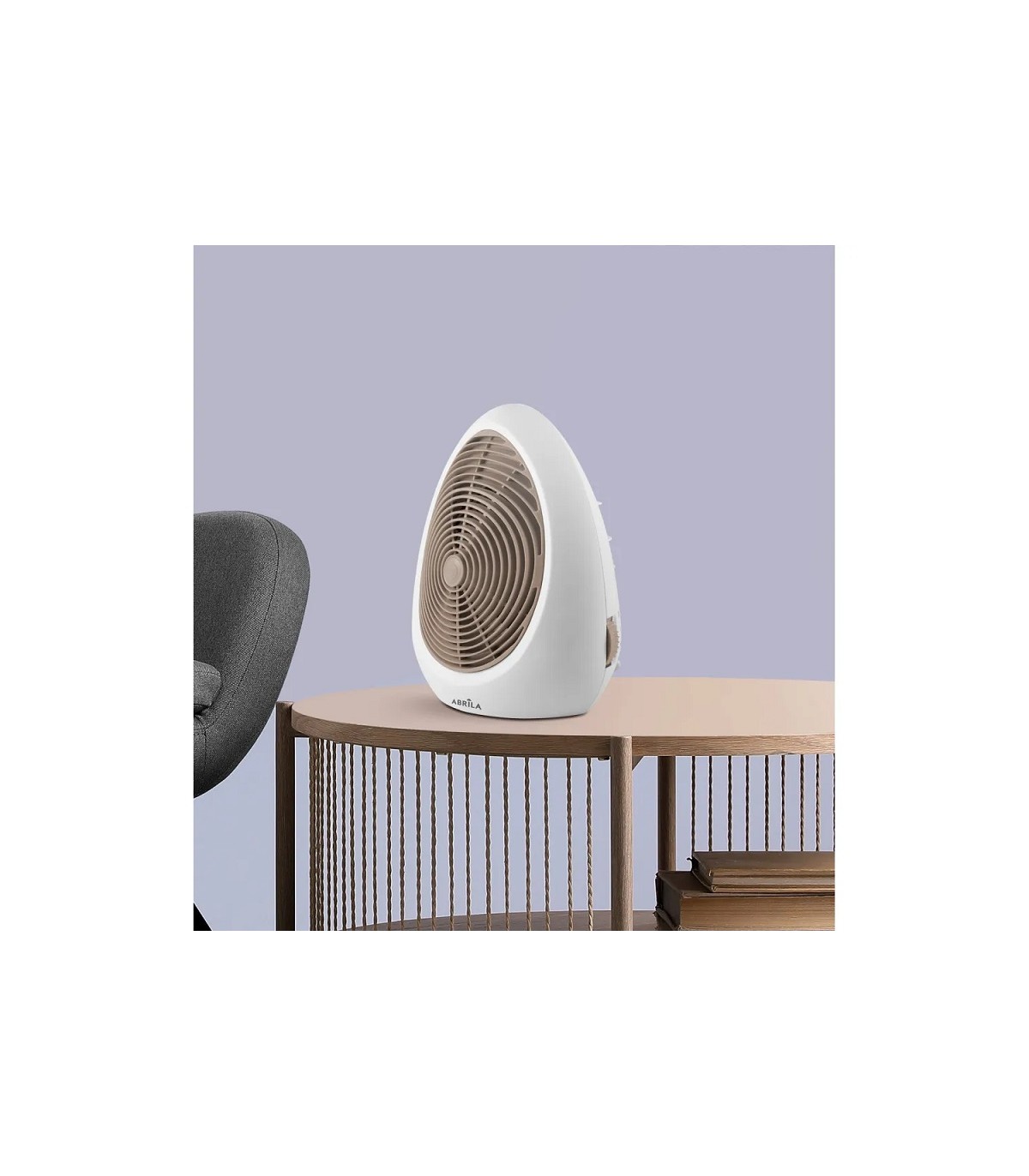 Calefactor de Suelo Vertical PERUGIA 2000W Blanco/Beis