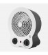 Calefactor de Suelo Vertical CEREMONIA 2000W Blanco/Negro