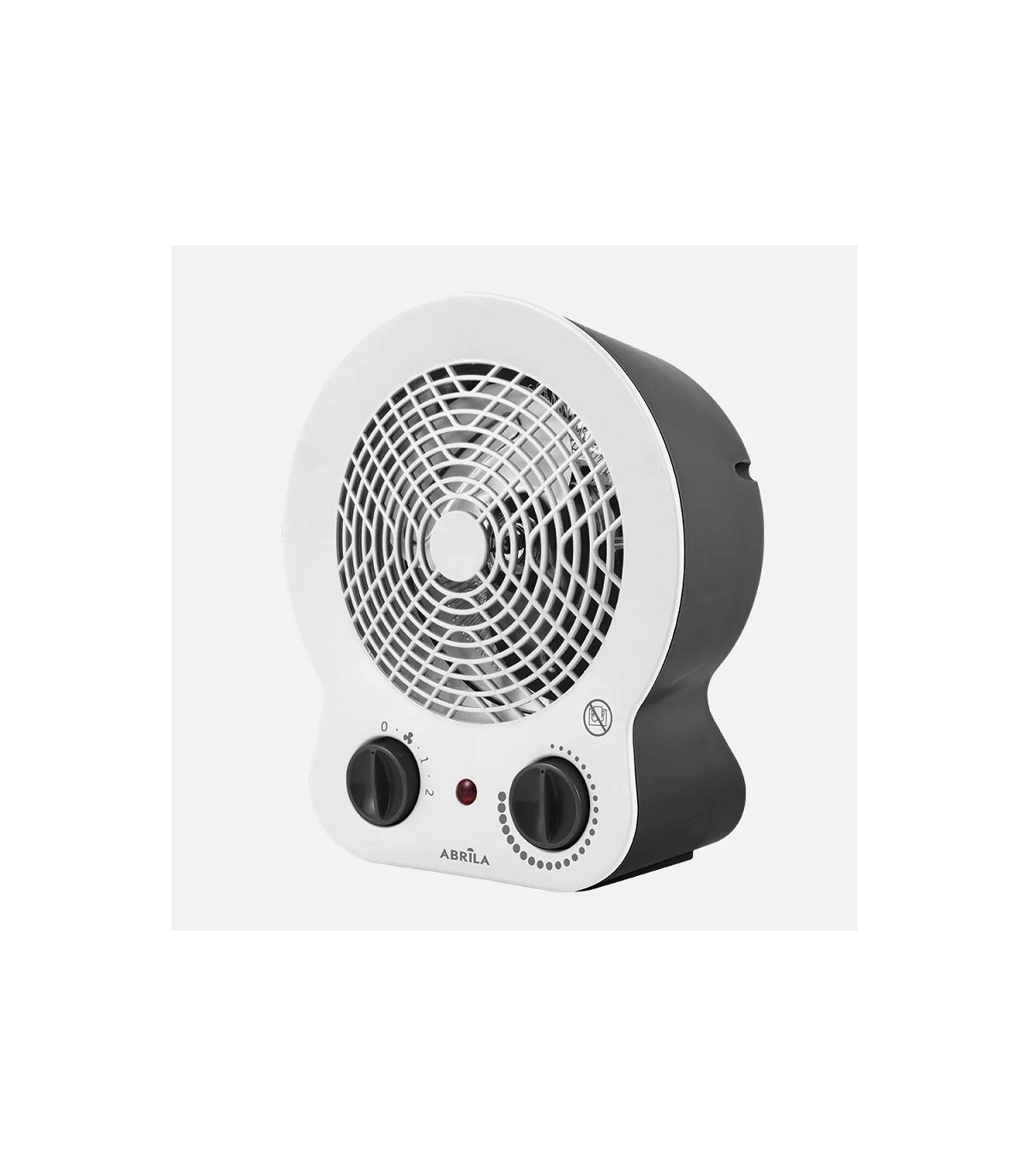 Calefactor de Suelo Vertical CEREMONIA 2000W Blanco/Negro