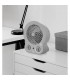 Calefactor de Suelo Vertical CEREMONIA 2000W Gris