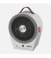 Calefactor de Suelo Vertical Oscilante MARAJA Display 2000W Blanco/Gris