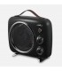 Calefactor de Suelo Vertical TARANTO 2000W Negro/Cromo