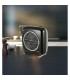 Calefactor de Suelo Vertical VICENZA 2000W Negro/Gris