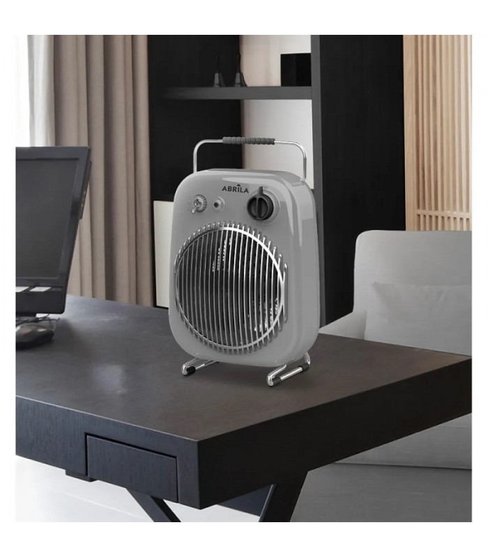 Calefactor de Suelo Vertical MARTINICA 2000W Gris/Negro