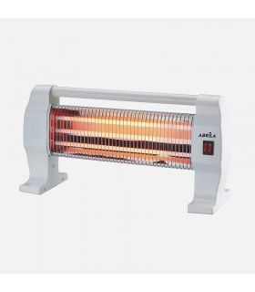 Estufa peana de Cuarzo IGNEO Max.1200W 3 Tubos Blanco