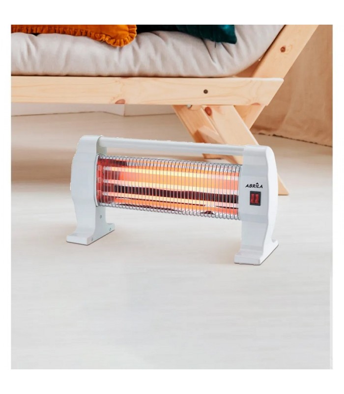 Estufa peana de Cuarzo IGNEO Max.1200W 3 Tubos Blanco