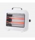 Estufa de Cuarzo ZORITA Max. 800W 2 Tubos Blanco