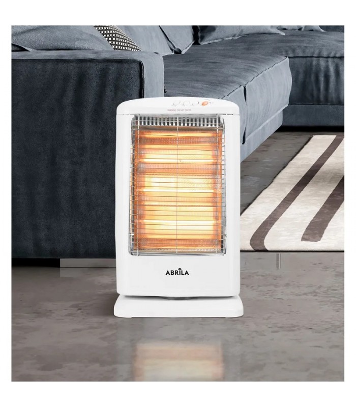 Estufa de pie Giratoria CANDENTE PLUS Max. 1200W 3 Tubos Blanco