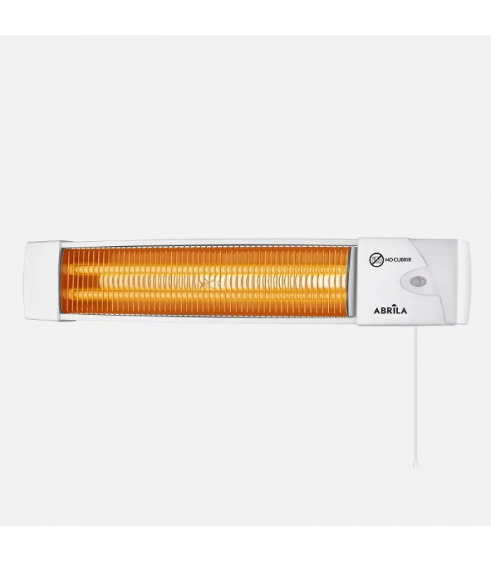 Estufa de Cuarzo de pared AFRICA Max. 1200W 2 Tubos Blanco