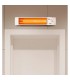 Estufa de Cuarzo de pared AFRICA Max. 1200W 2 Tubos Blanco