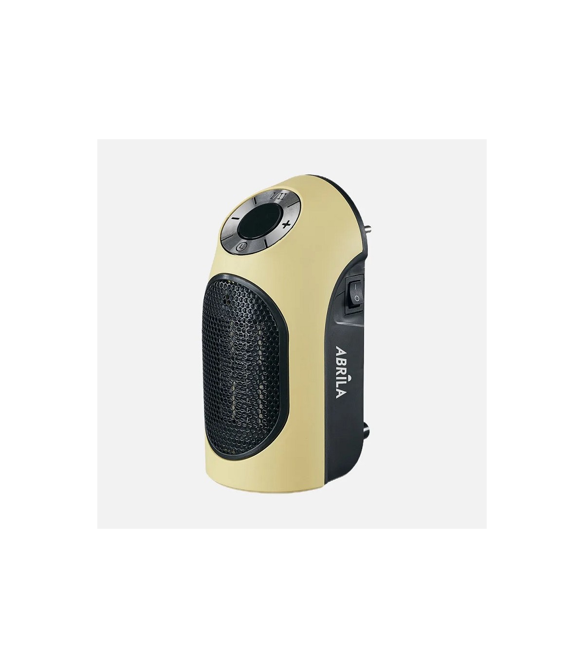 MiniCalefactor de Enchufe GOLFO 500W Amarillo/Negro
