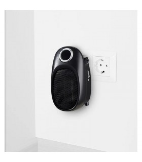 MiniCalefactor de Enchufe MALASIA 500W Negro