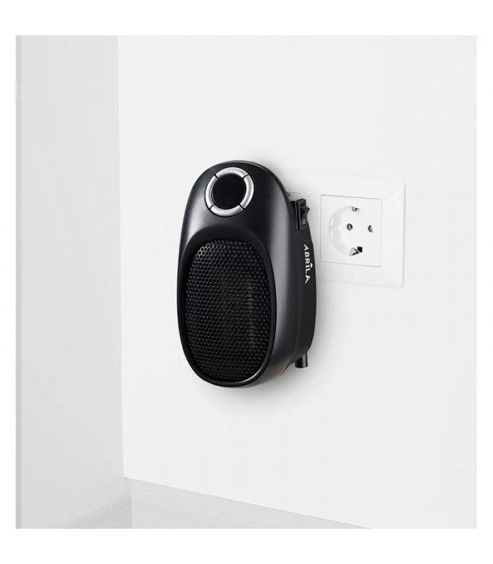 MiniCalefactor de Enchufe MALASIA 500W Negro