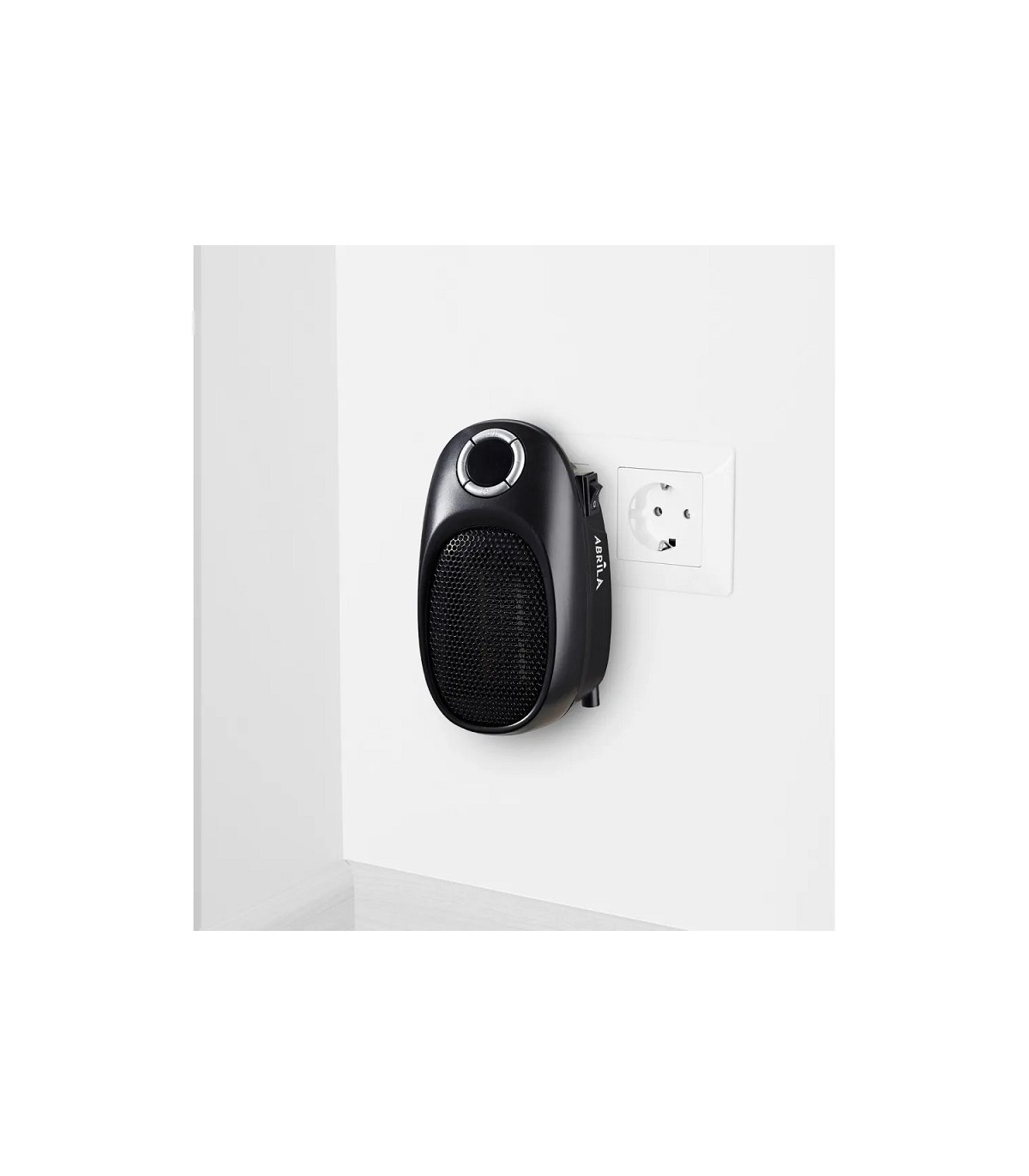 MiniCalefactor de Enchufe MALASIA 500W Negro