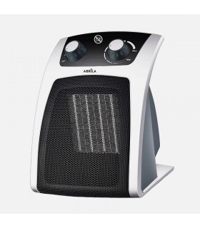 Calefactor de Suelo Vertical CERAMICO TUC 2000W Blanco/Negro