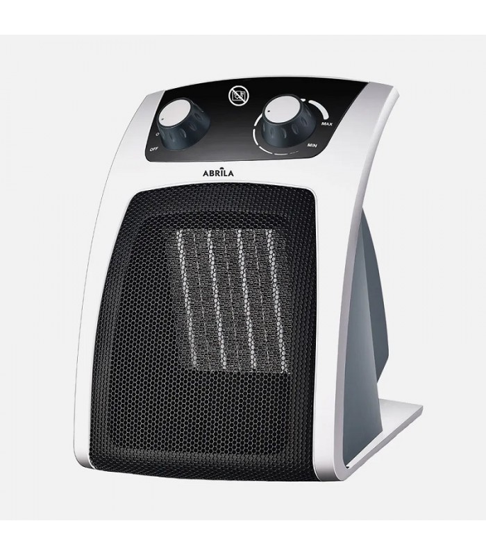Calefactor de Suelo Vertical CERAMICO TUC 2000W Blanco/Negro