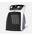 Calefactor de Suelo Vertical CERAMICO TUC 2000W Blanco/Negro