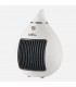 Calefactor de Suelo Vertical CERAMICO GOTA 1500W Blanco/Cromo