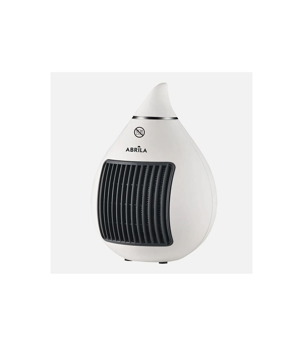 Calefactor de Suelo Vertical CERAMICO GOTA 1500W Blanco/Cromo