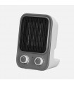 Calefactor de Suelo Vertical CERAMICO JUNCO 1500W Gris/Blanco