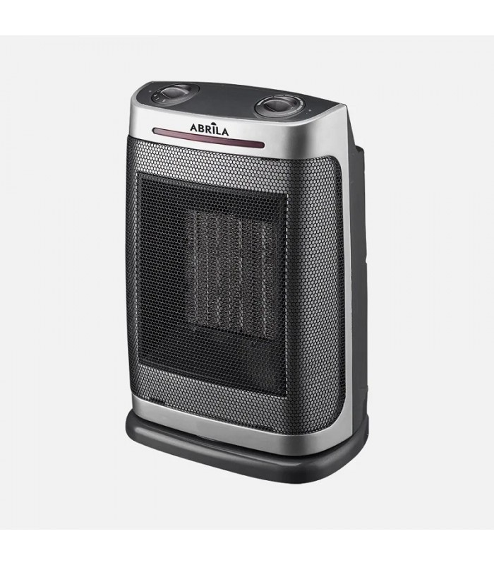 Calefactor de Suelo Vertical Oscilante FOGON 1500W Plata