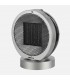 Calefactor de Suelo Vertical Oscilante POMELO 2000W Negro/Plata