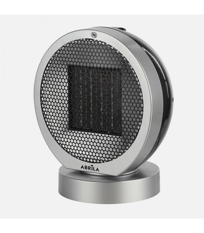 Calefactor de Suelo Vertical Oscilante POMELO 2000W Negro/Plata