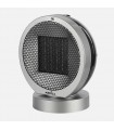 Calefactor de Suelo Vertical Oscilante POMELO 2000W Negro/Plata