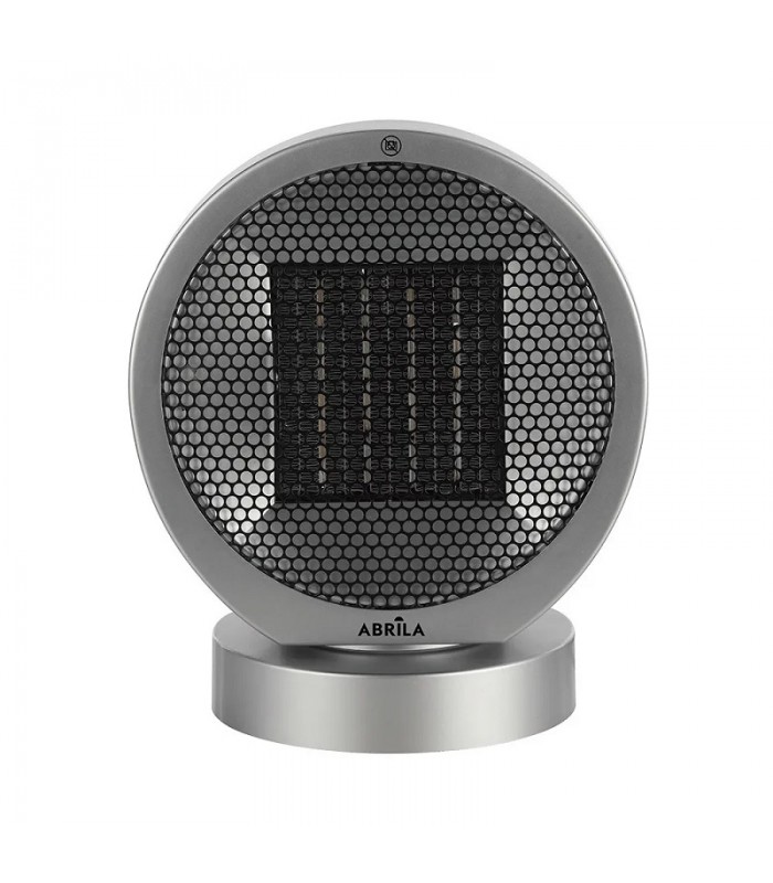 Calefactor de Suelo Vertical Oscilante POMELO 2000W Negro/Plata