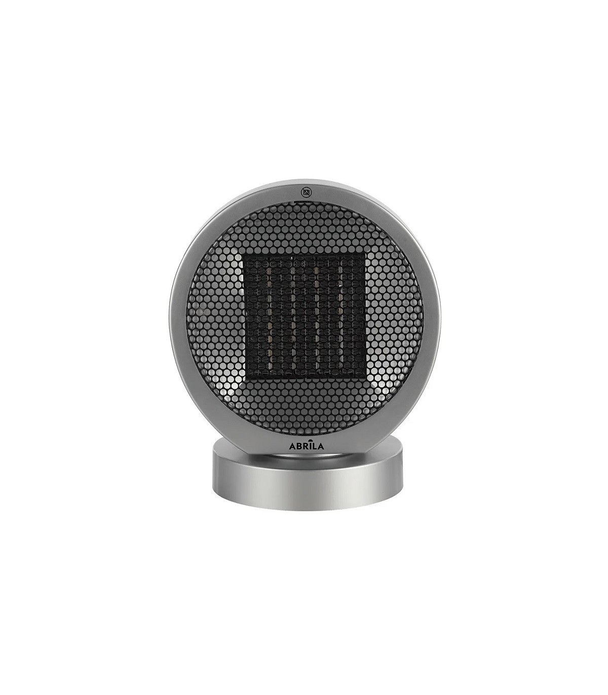 Calefactor de Suelo Vertical Oscilante POMELO 2000W Negro/Plata