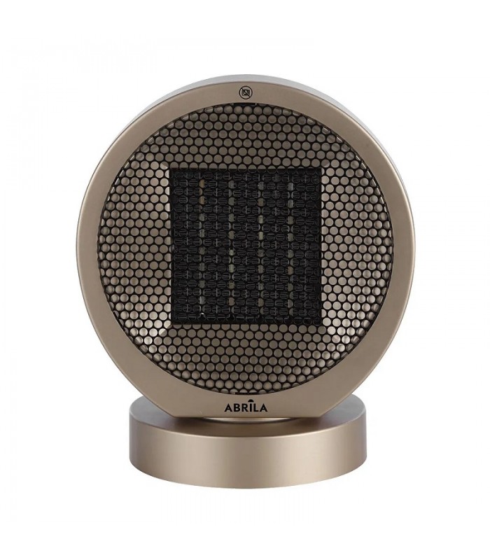 Calefactor de Suelo Vertical Oscilante POMELO 2000W Negro/Oro