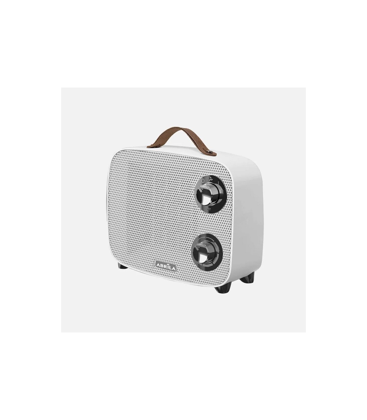 Calefactor de Suelo Vertical CORCEGA 1500W Blanco/Cromo