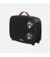 Calefactor de Suelo Vertical CORCEGA 1500W Negro/Cromo