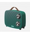 Calefactor de Suelo Vertical CORCEGA 1500W Verde/Cromo
