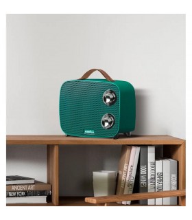 Calefactor de Suelo Vertical CORCEGA 1500W Verde/Cromo