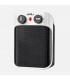 Calefactor de Suelo Vertical LIBIA 1800W Blanco/Negro