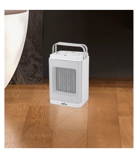 Calefactor de Suelo Vertical BRIBON 1500W Blanco