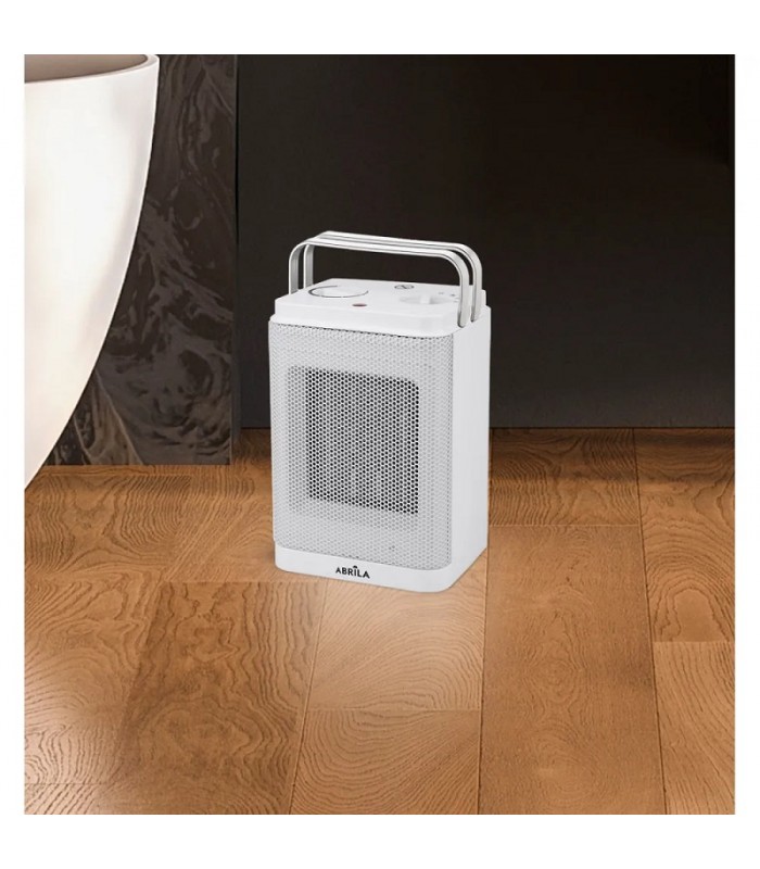 Calefactor de Suelo Vertical BRIBON 1500W Blanco