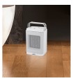 Calefactor de Suelo Vertical BRIBON 1500W Blanco