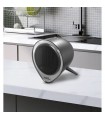 Calefactor de Suelo ANDINO 1500W Negro/Plata