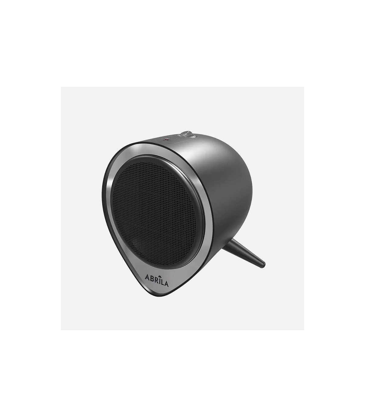 Calefactor de Suelo ANDINO 1500W Negro/Plata