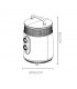 Calefactor Cerámico PTC ISQUIA 1800W Gris