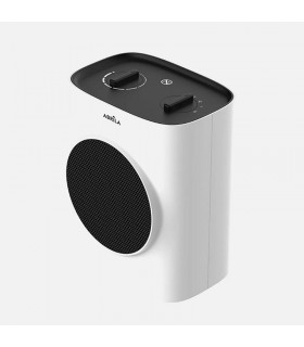 Calefactor de Suelo Vertical CHIPRE 1500W Blanco/Negro